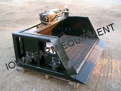 skid steer shaker bucket|skid steer screening buckets.